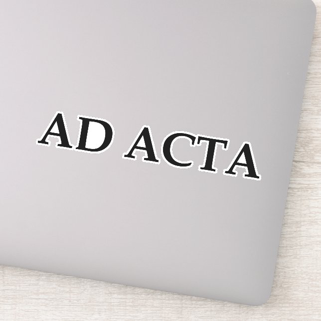 Ad acta (Detail)