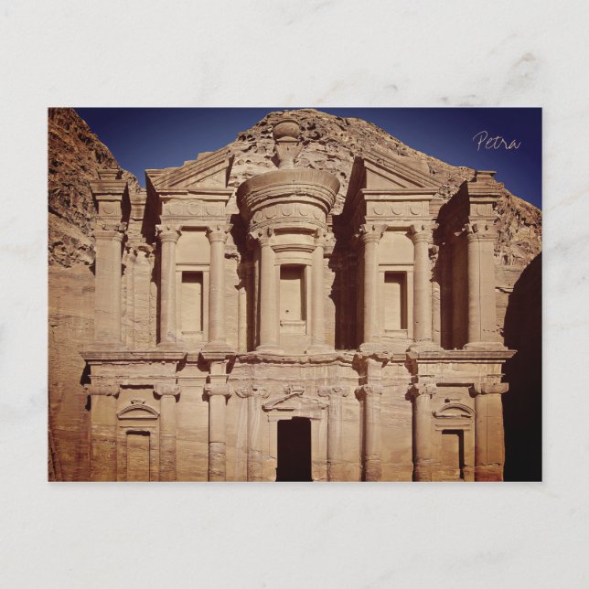 Ad Deir - Petra - Jordanien Postcard (Front)