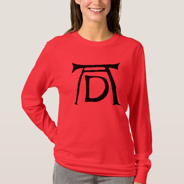 AD Durer Monogram T-Shirt (Front)