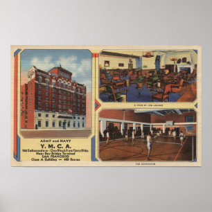 Ad for Army/Navy Y.M.C.A. Building Poster