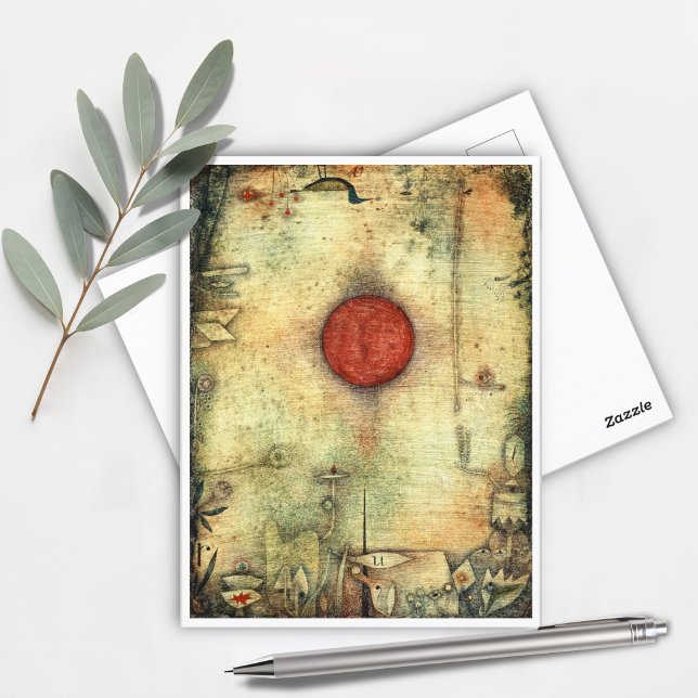 Ad Marginem by Paul Klee  Postcard (Creator Uploaded)