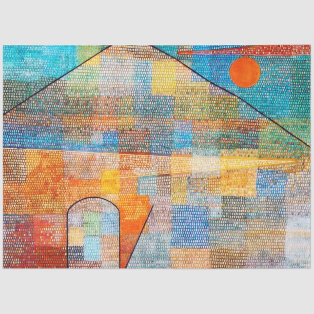 Ad Parnassum, Paul Klee Tissue Paper (Front)
