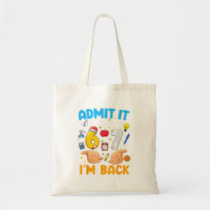 Ad School Missed Back 6 7 Meme Back To School Tote Bag