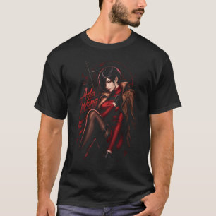 Ada Horror Wong Art 68 Basic Dark T-Shirt