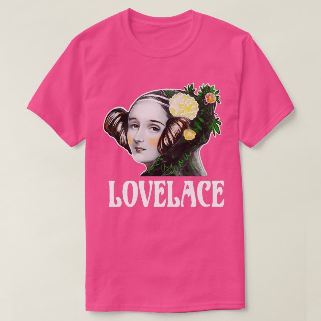 Ada Lovelace Mathematician  T-Shirt (Design Front)