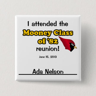 Ada Nelson 15 Cm Square Badge