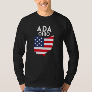 Ada Ohio USA State America Travel Ohioan T-Shirt