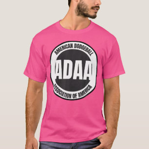 Adaa American Dodgeball Association Of America T-Shirt