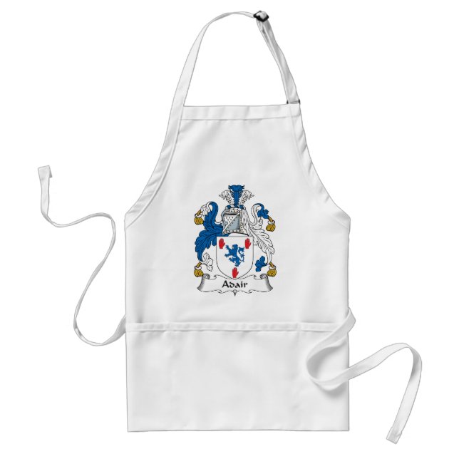 Adair Family Crest Standard Apron (Front)