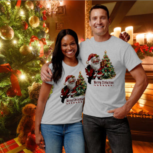 Adair Scottie Dog Christmas Personalised T-Shirt