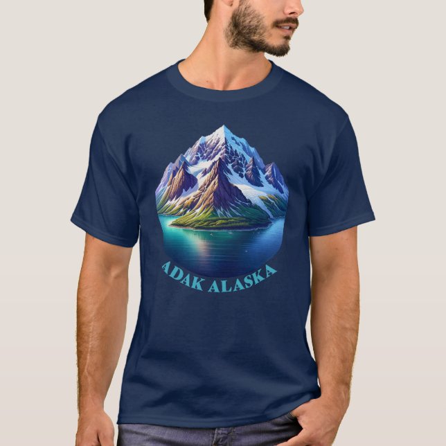 Adak Alaska T-Shirt (Front)