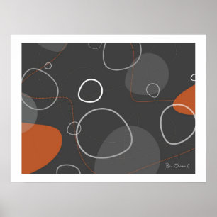 Adakame - Retro-Modern Abstract Poster