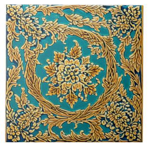 Adalusian traditional ceramic art no 3 tile