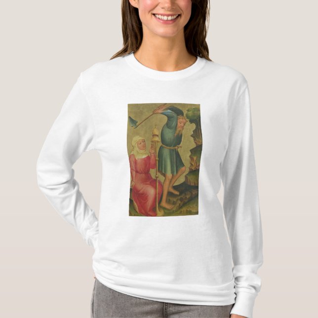 Adam and Eve at Work T-Shirt (Front)