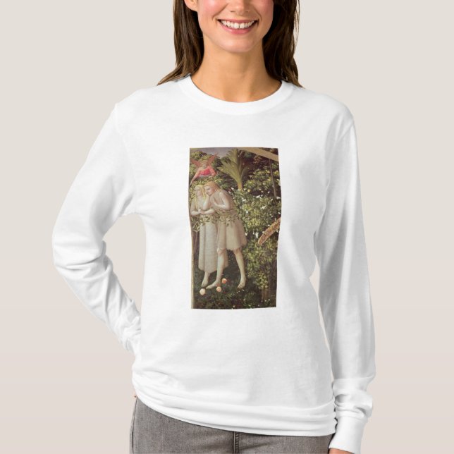 Adam and Eve Expelled from Paradise T-Shirt (Front)