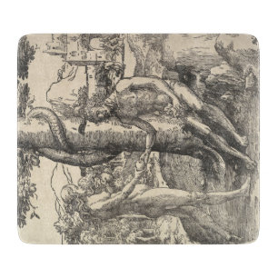 Adam and Eve: The Fall of Man (Lucas van Leyden) Cutting Board