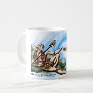 Adam as the First Odd Fellow Coffee Mug