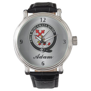 Adam Clan Badge Personalised Watch