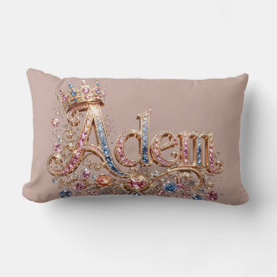 Adam Crown Sparkle Tote Bag Lumbar Cushion