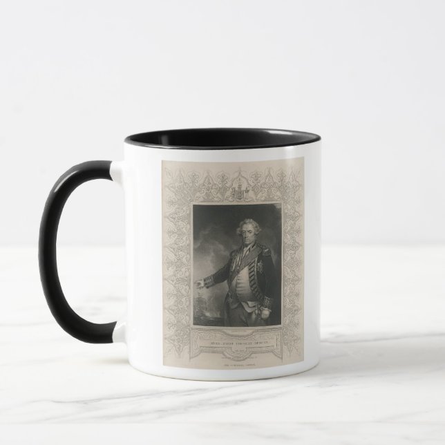 Adam Duncan, 1st Viscount Duncan of Camperdown Mug (Left)