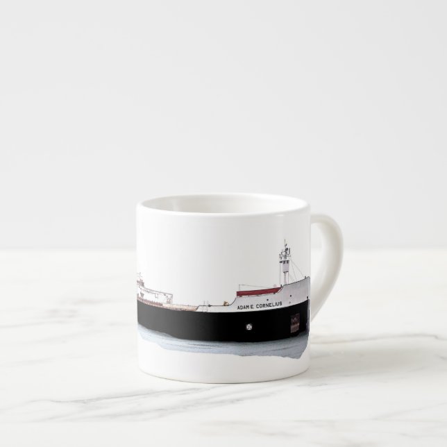 Adam E. Cornelius cutout espresso mug (Front Right)