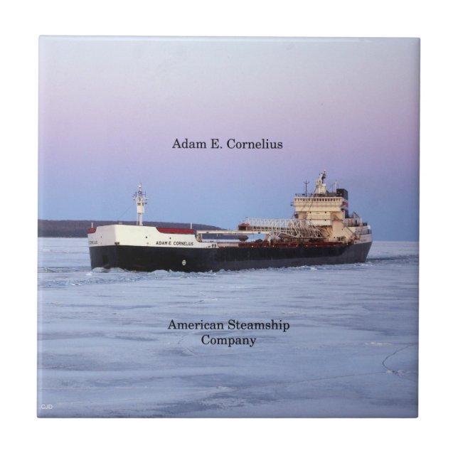 Adam E. Cornelius tile (Front)