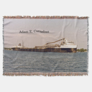 Adam E. Cornelius woven blanket