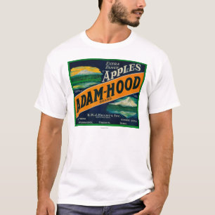 Adam-Hood Apple Crate LabelHood River, OR T-Shirt