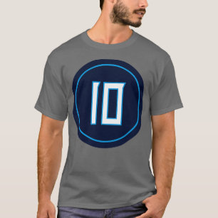 Adam Humphries Number 10 Jersey Tennessee Titans I T-Shirt