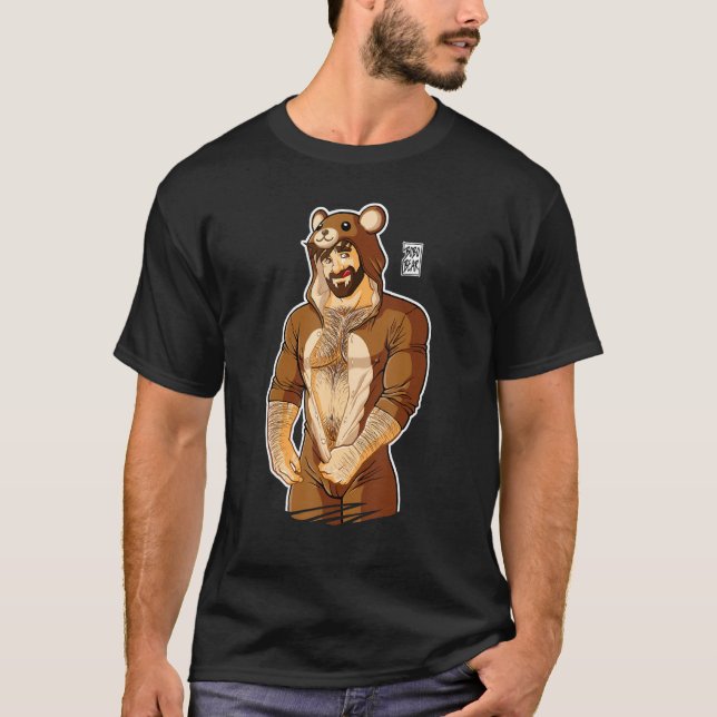 Adam Likes Teddy Bears T-Shirt (Front)