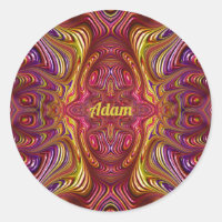 ADAM ~ Multicoloured Fractal Design ~