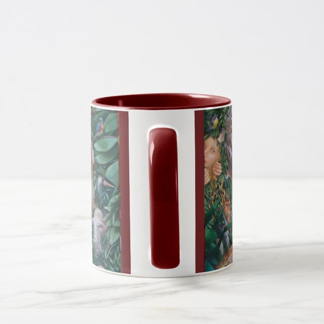 Adam Naming the Animals and the Appearancce of Eve Mug (Handle)