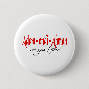 Adam Ondi Ahman 6 Cm Round Badge