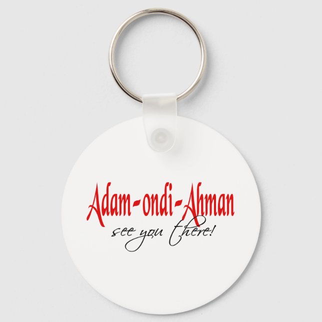 Adam Ondi Ahman Key Ring (Front)