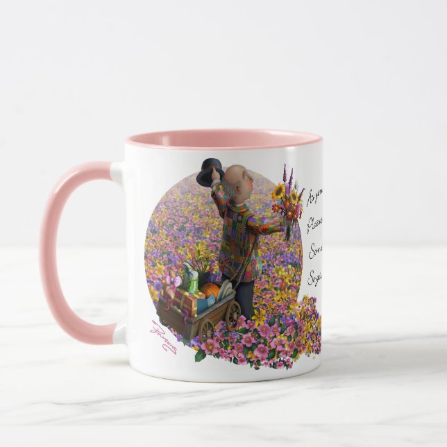 Adam Parsons ART Times of Rhymes Gifts Mug (Left)