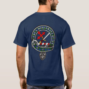 Adam Tartan Clan Badge Personalised T-Shirt