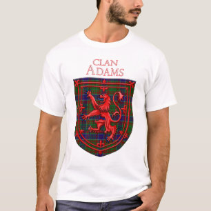 Adam Tartan Scottish Plaid Lion Rampant T-Shirt