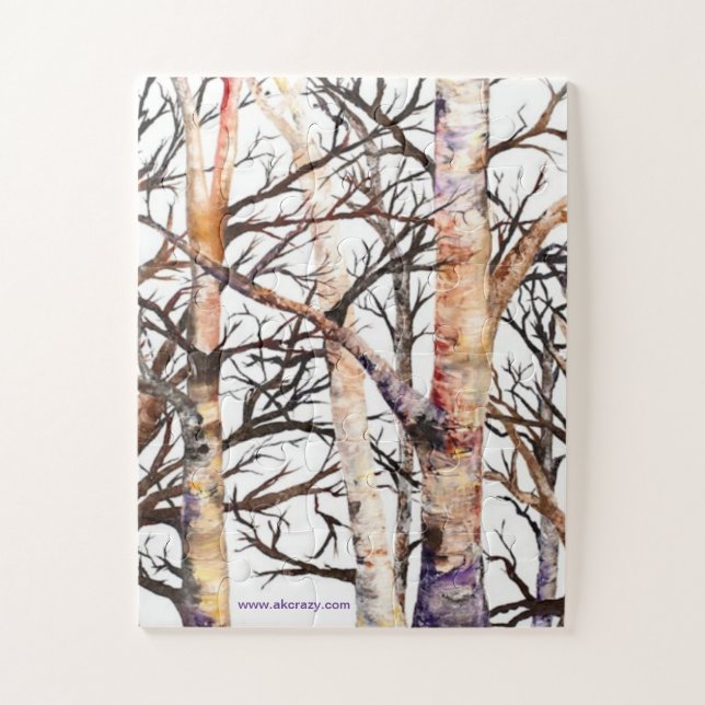 Adam's Birch Puzzle (Vertical)