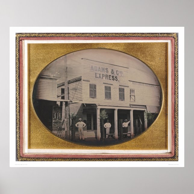 Adams & Co. Express building (40129) Poster (Front)