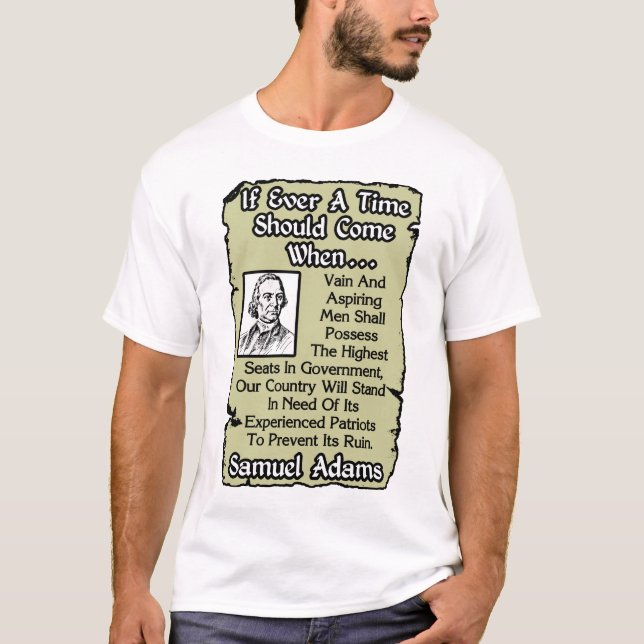 Adams: Experienced Patriots T-Shirt (Front)
