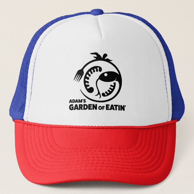 Adam's Garden of Eatin' Trucker Hat (Front)