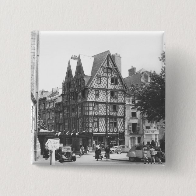 Adam's House 15 Cm Square Badge (Front)