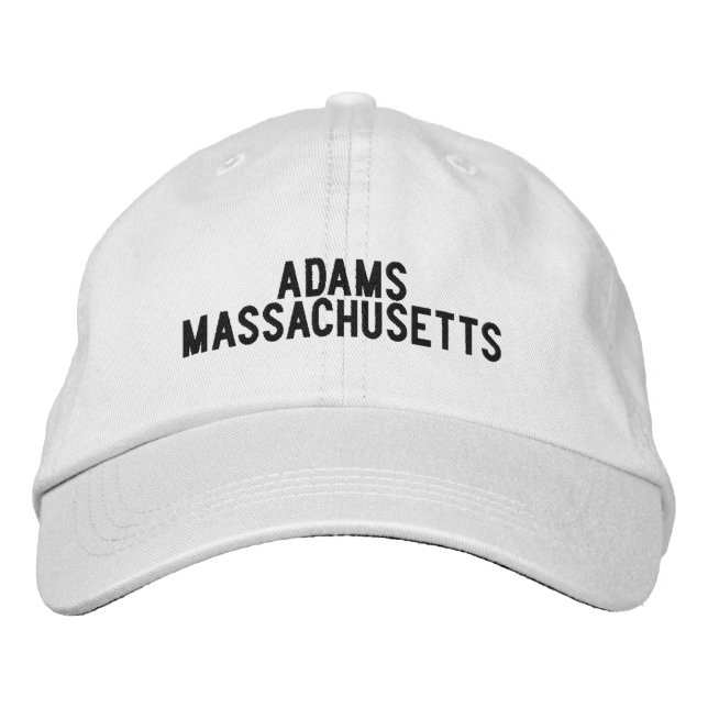 Adams Massachusetts Hat (Front)