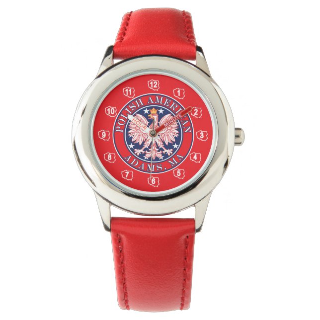 Adams Massachusetts Polish Watch (Front)