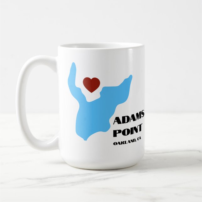 Adams Point / Lake Merritt Mug (Left)