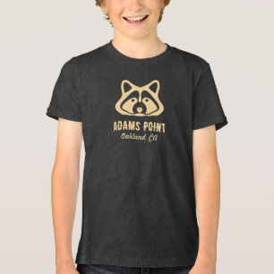 Adams Point Racoon T-Shirt Tri-Blend Shirt