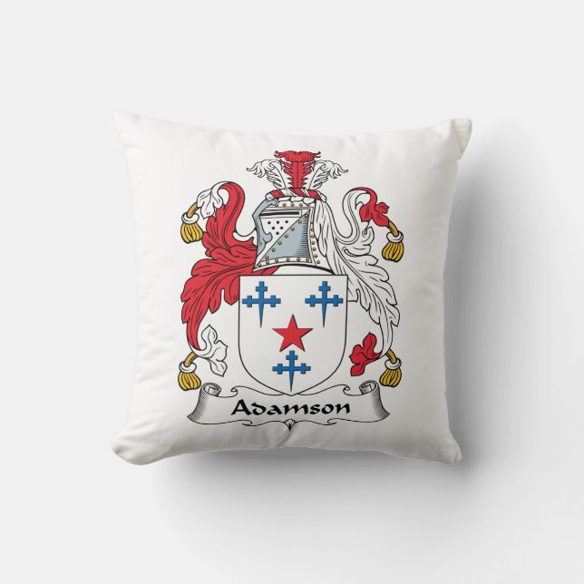 Adamson Family Crest Cushion (Front)
