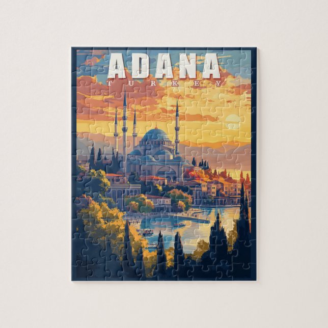 Adana - Stunning Photos of Turkey's Vibrant City Jigsaw Puzzle (Vertical)