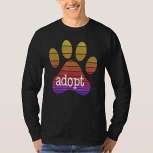 Adapt Dont Stop Cat Kitty Funny Women Pet Animal L T-Shirt