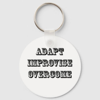 Adapt-Improvise-Overcome Key Ring